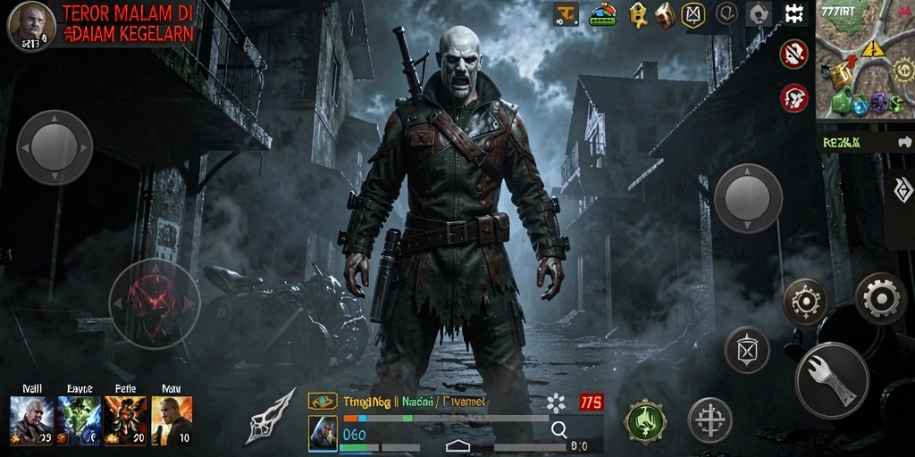 Gameplay mendebarkan dengan suasana Horror yang mencekam.