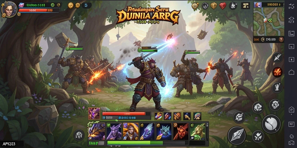 Gameplay seru dan mendebarkan dalam ARPG API33.