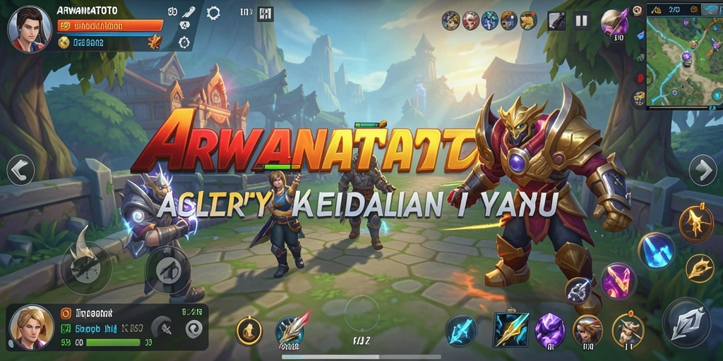 Tampilan antarmuka ARWANATOTO yang intuitif dan efisien.