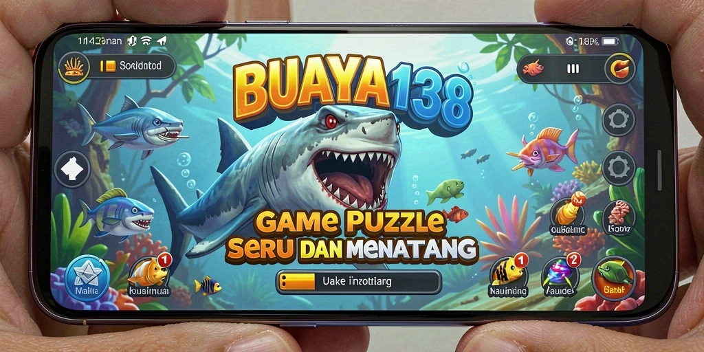 Tampilan gameplay seru dan tantangan menarik dari BUAYA138.