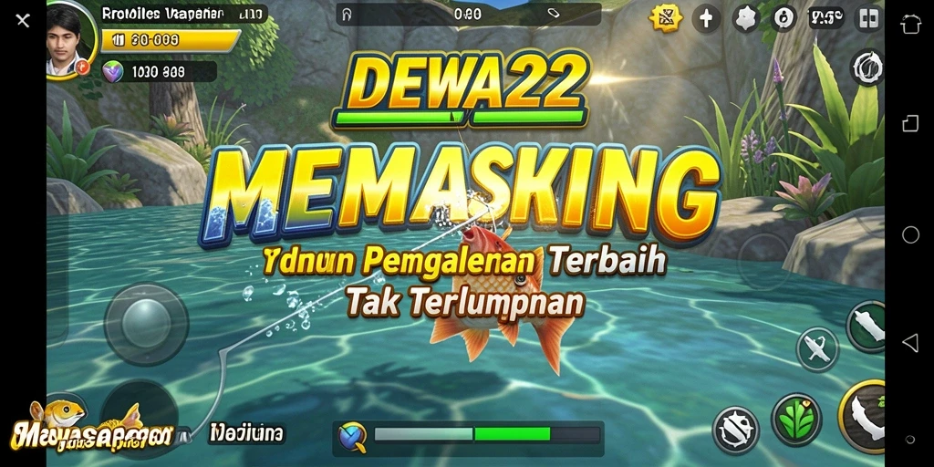 Tangkapan ikan yang luar biasa dalam deretan memancing DEWA22.