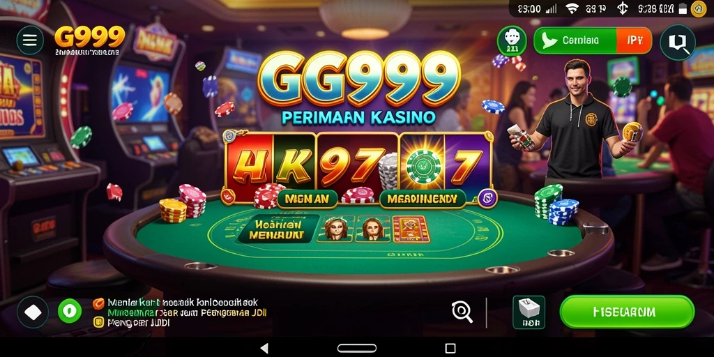 Tampilan menawan dari permainan Kasino GG999 yang mengasyikkan.