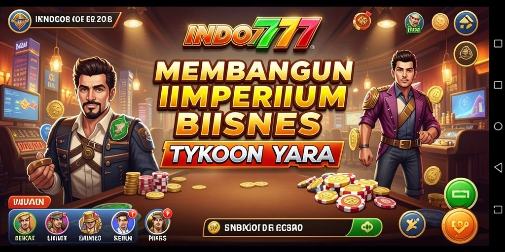 Tampilan gameplay INDO777 yang menarik dan penuh strategi Tycoon.