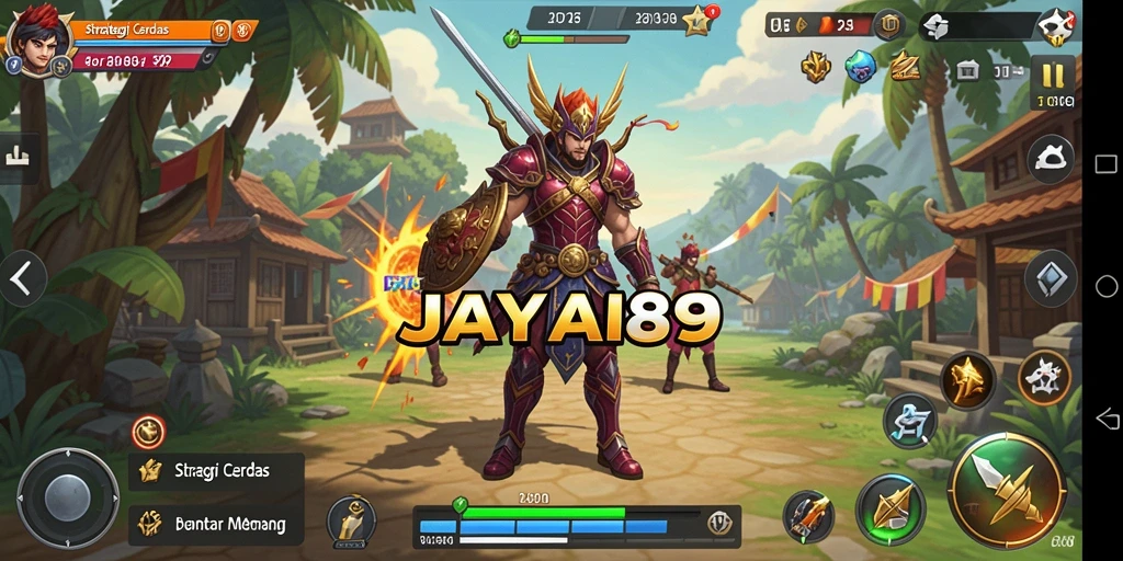 Tangkapan layar utama JAYA89 menampilkan gameplay menegangkan dan strategi cerdas.