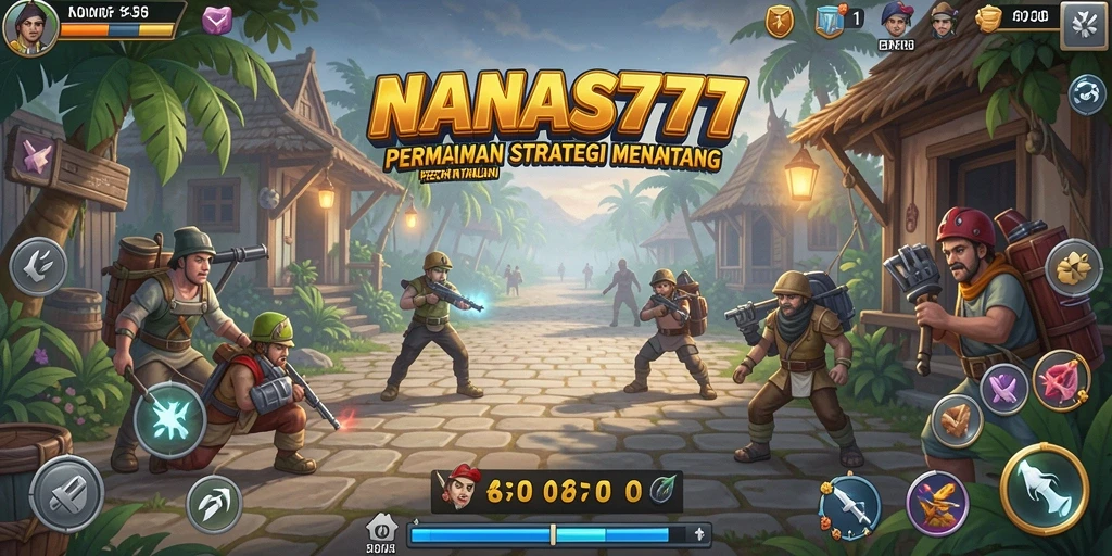 Tampilan gameplay NANAS777 dengan taktik dan strategi yang mendebarkan.
